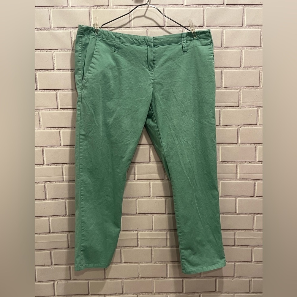 PONY TAIL women green casual pants/size XL